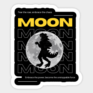 King of monster,The great monster of world Sticker